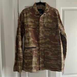Tavik Camouflage Jacket - Brown and Tan